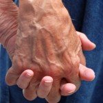 elderly hands